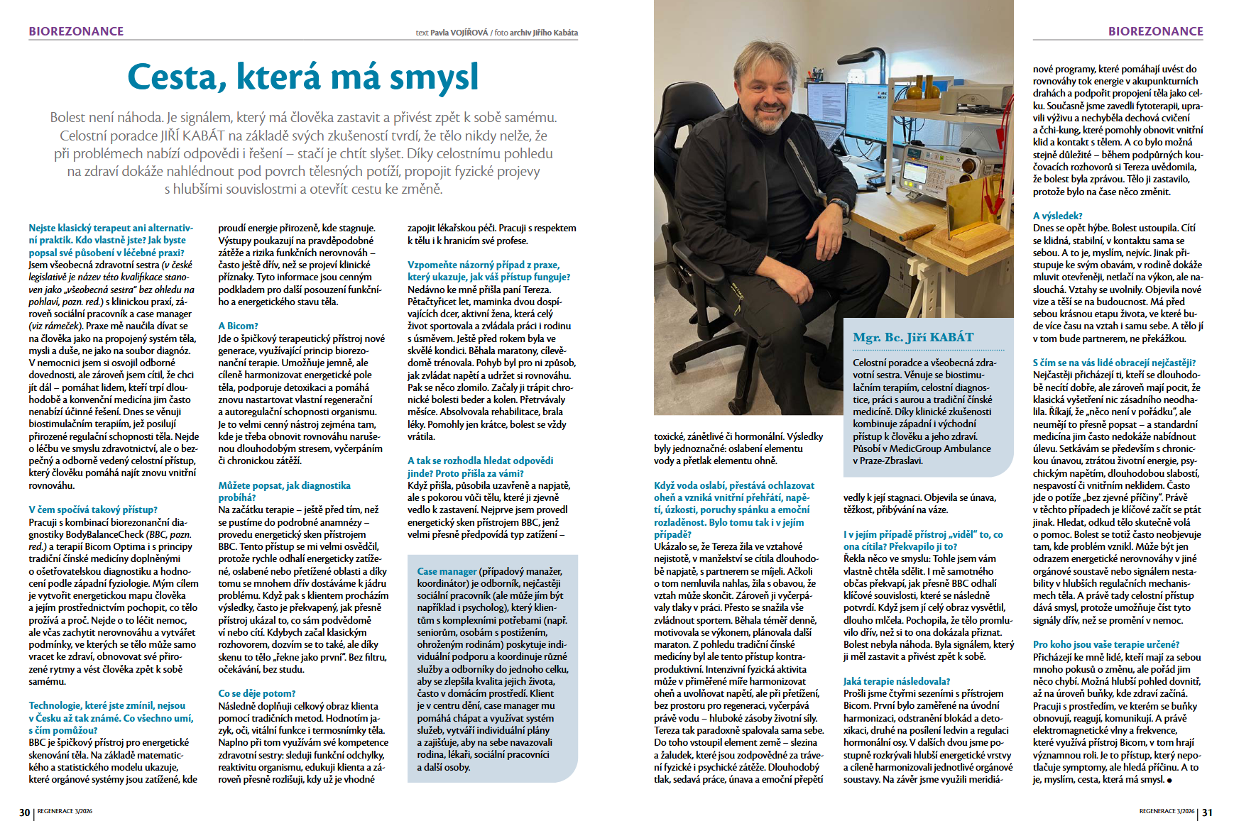 Rozhovor s Mgr. Bc. Jiřím Kabátem &ndash; tisková podoba článku